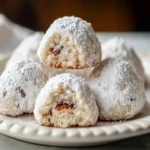 Buttery Pecan Snowball Cookies First Image First Image