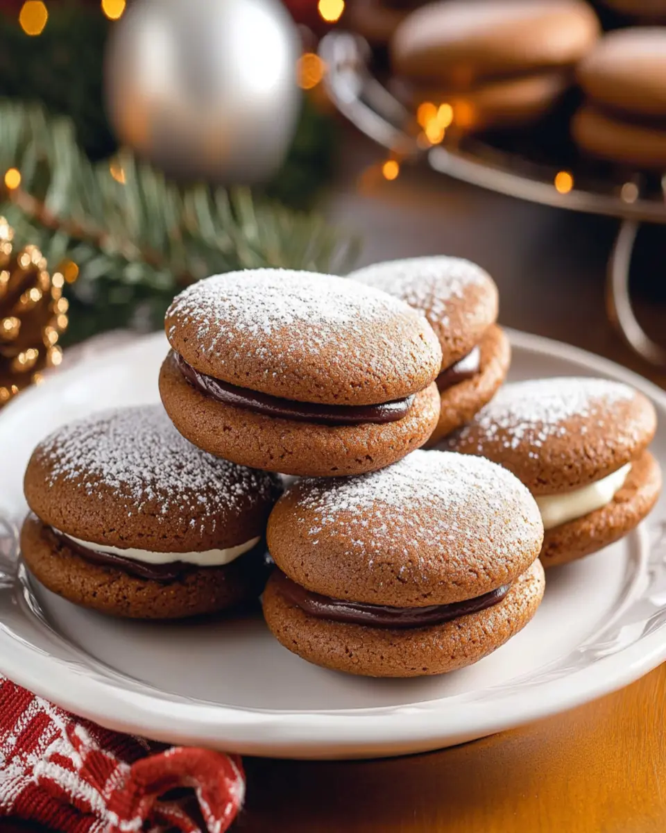 Gingerbread Whoopie Pies First Image First Image