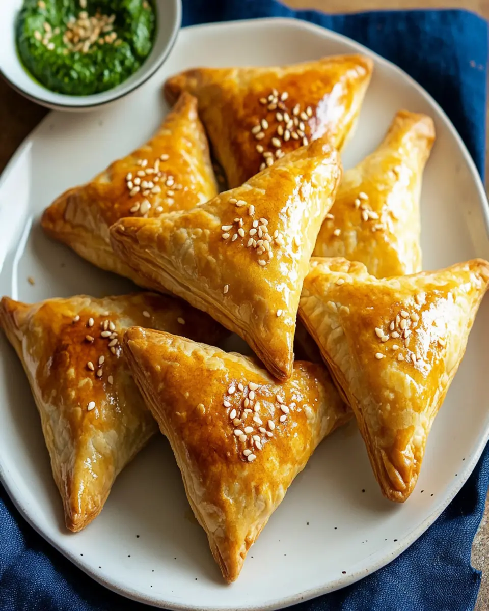 Spinach Fatayer (Hand Pies) First Image First Image