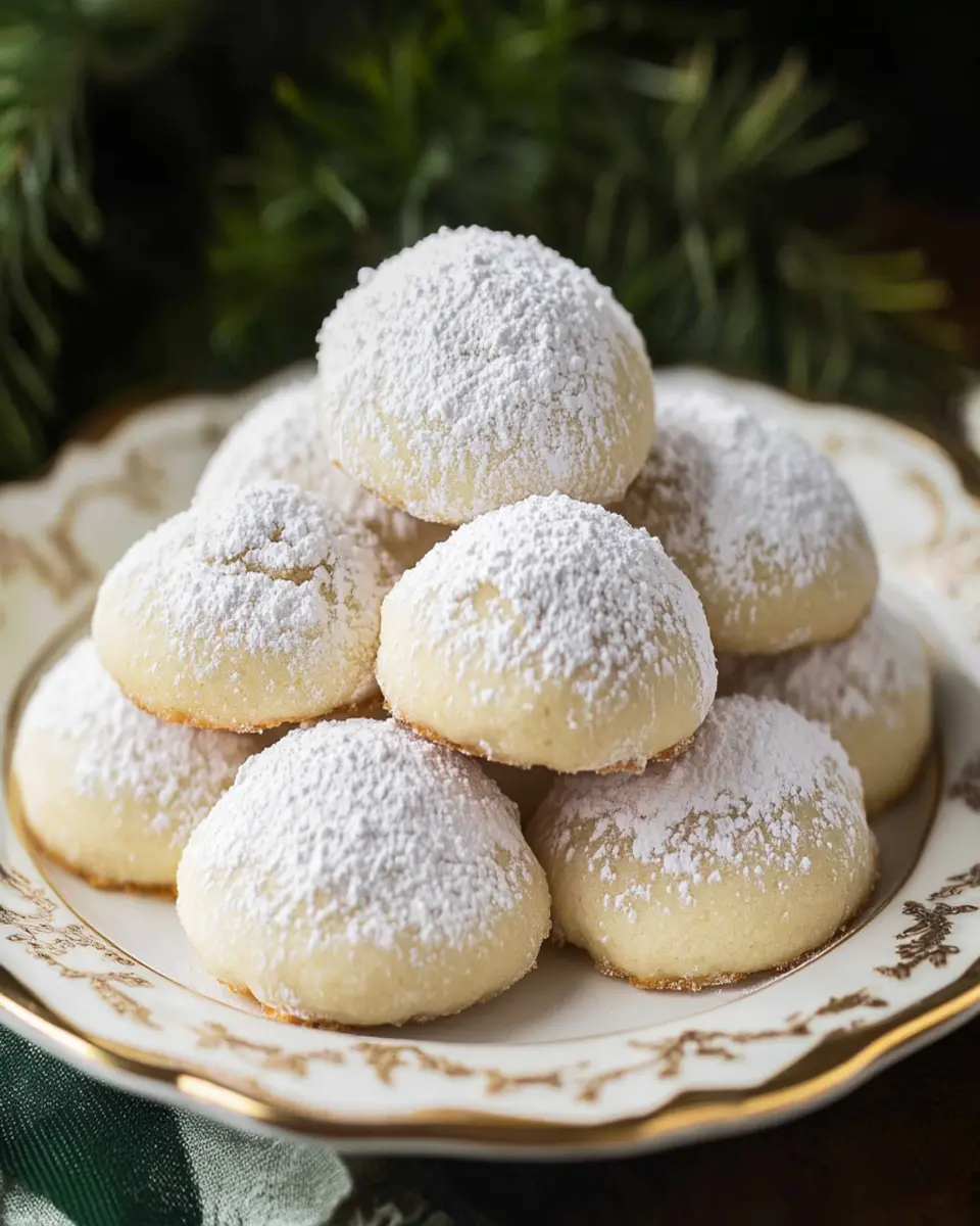 Italian Wedding Cookies First Image First Image