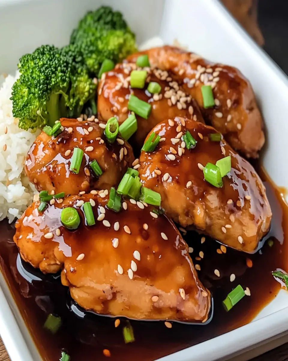 Baked Teriyaki Chicken First Image First Image