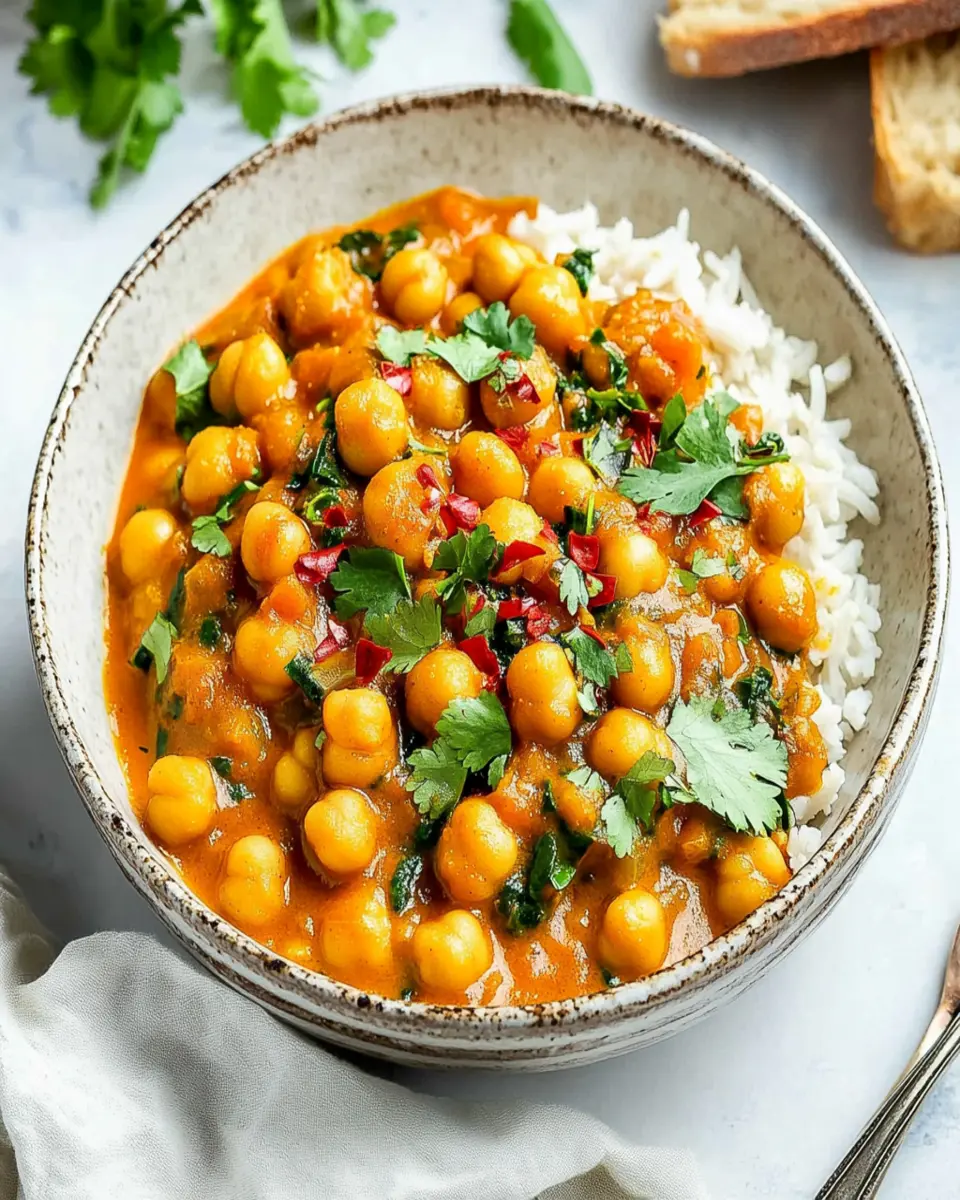 Cozy Chickpea Curry First Image First Image