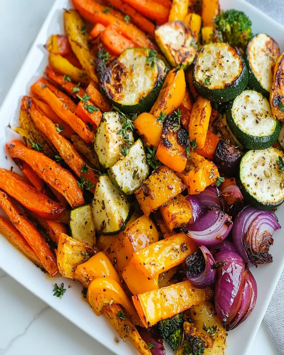 The Best Roasted Vegetables Recipe First Image First Image