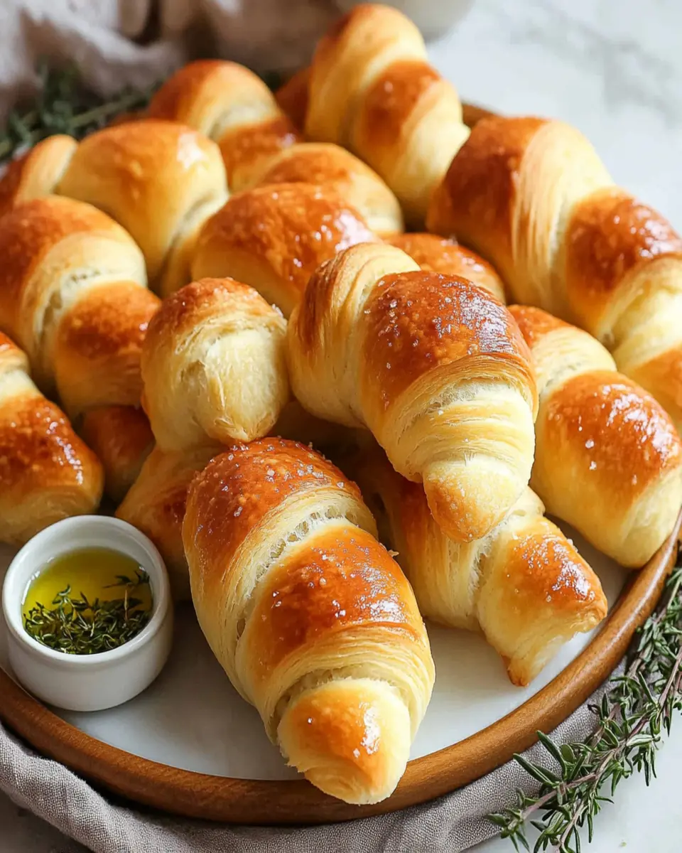 Homemade Crescent Rolls First Image First Image