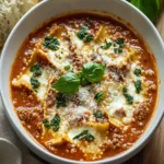 Mouthwatering One Pot Lasagna Soup Recipe You’ll Love! First Image First Image