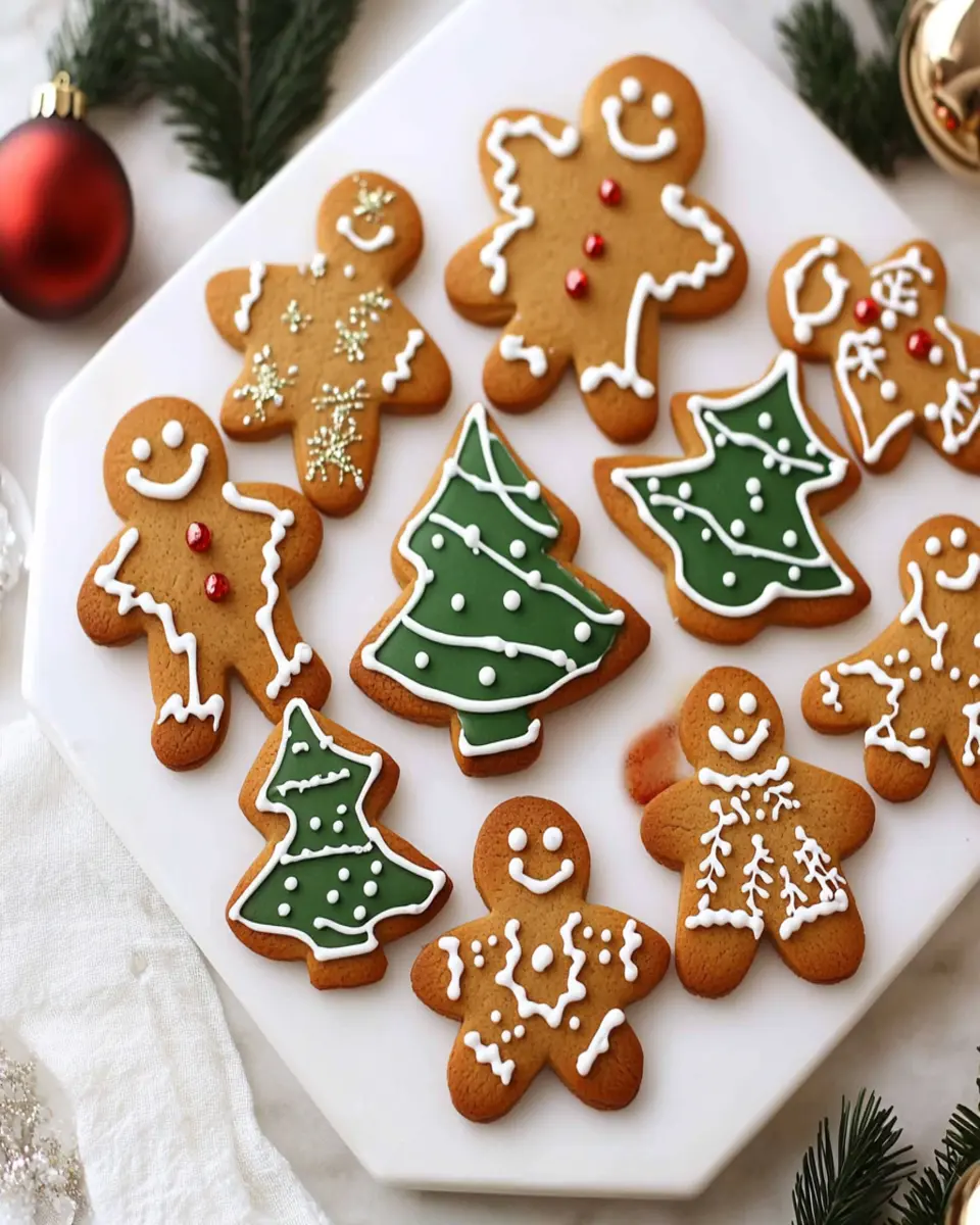 Gingerbread Cookies First Image First Image