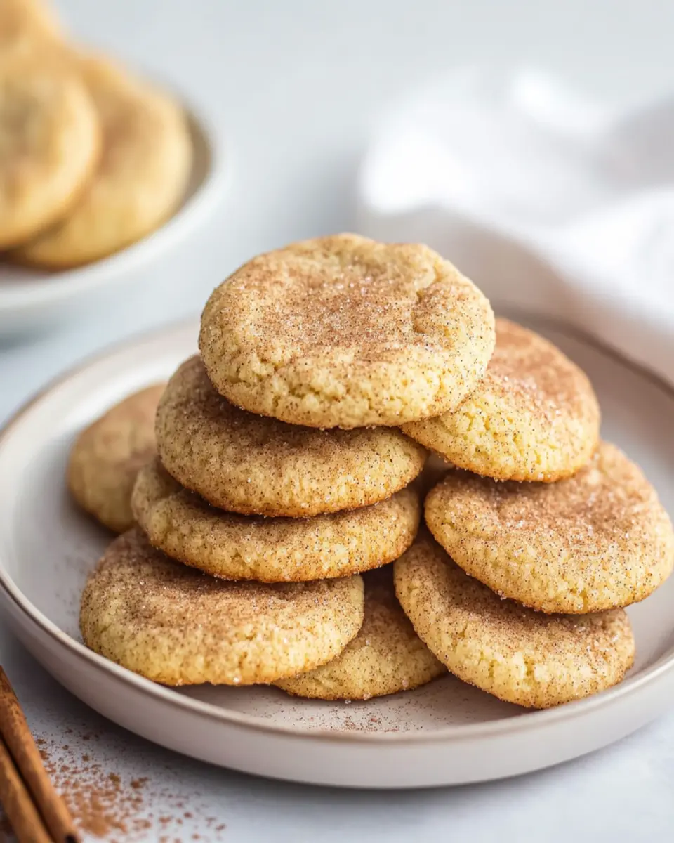 Snickerdoodle Cookies First Image First Image