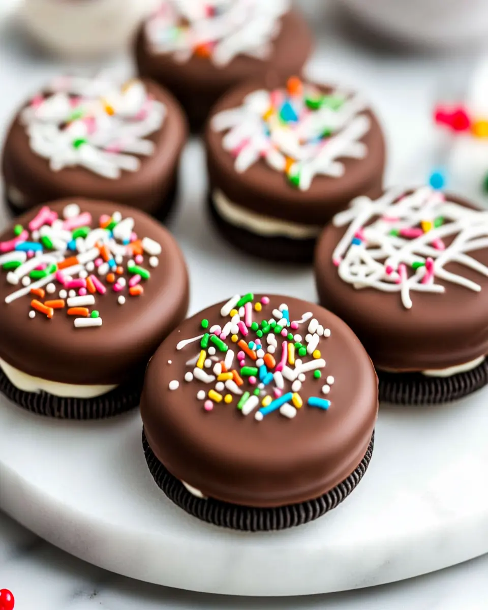Chocolate Covered Oreos First Image First Image