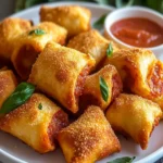Delicious Homemade Pizza Rolls Recipe You Can’t Resist! First Image First Image