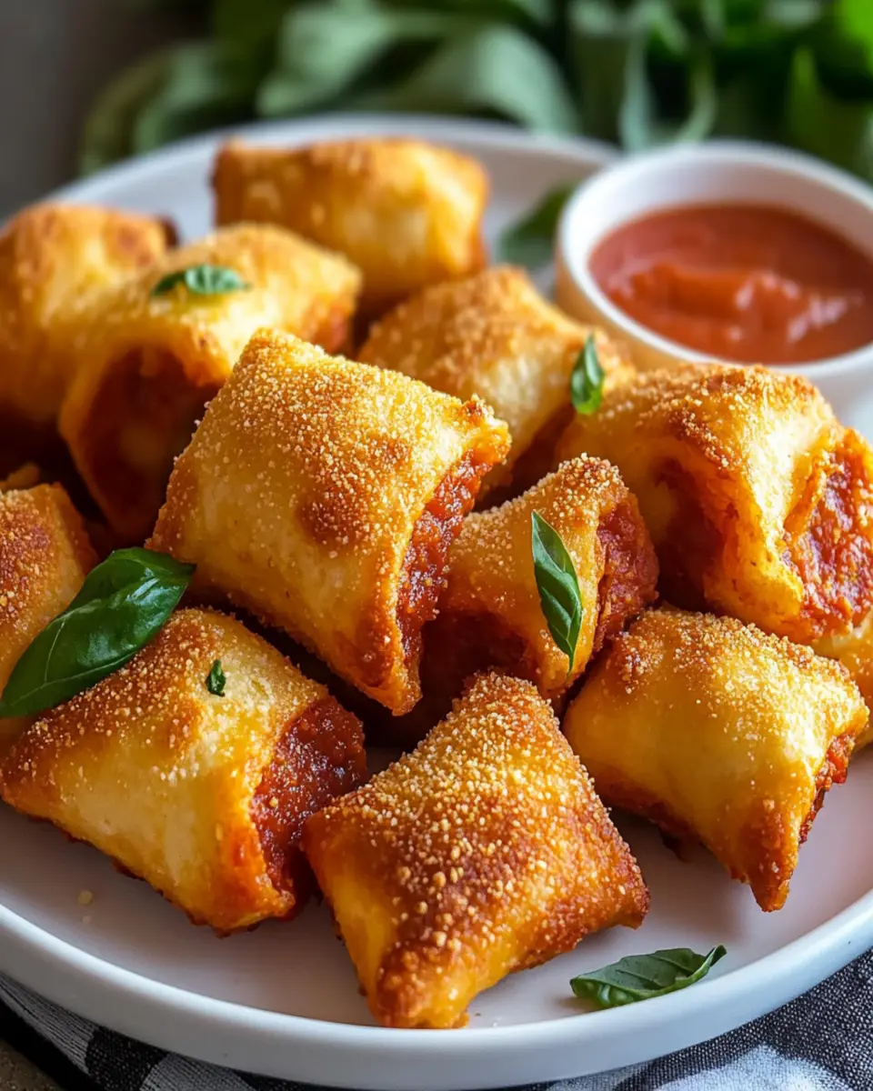 Delicious Homemade Pizza Rolls Recipe You Can’t Resist! First Image First Image