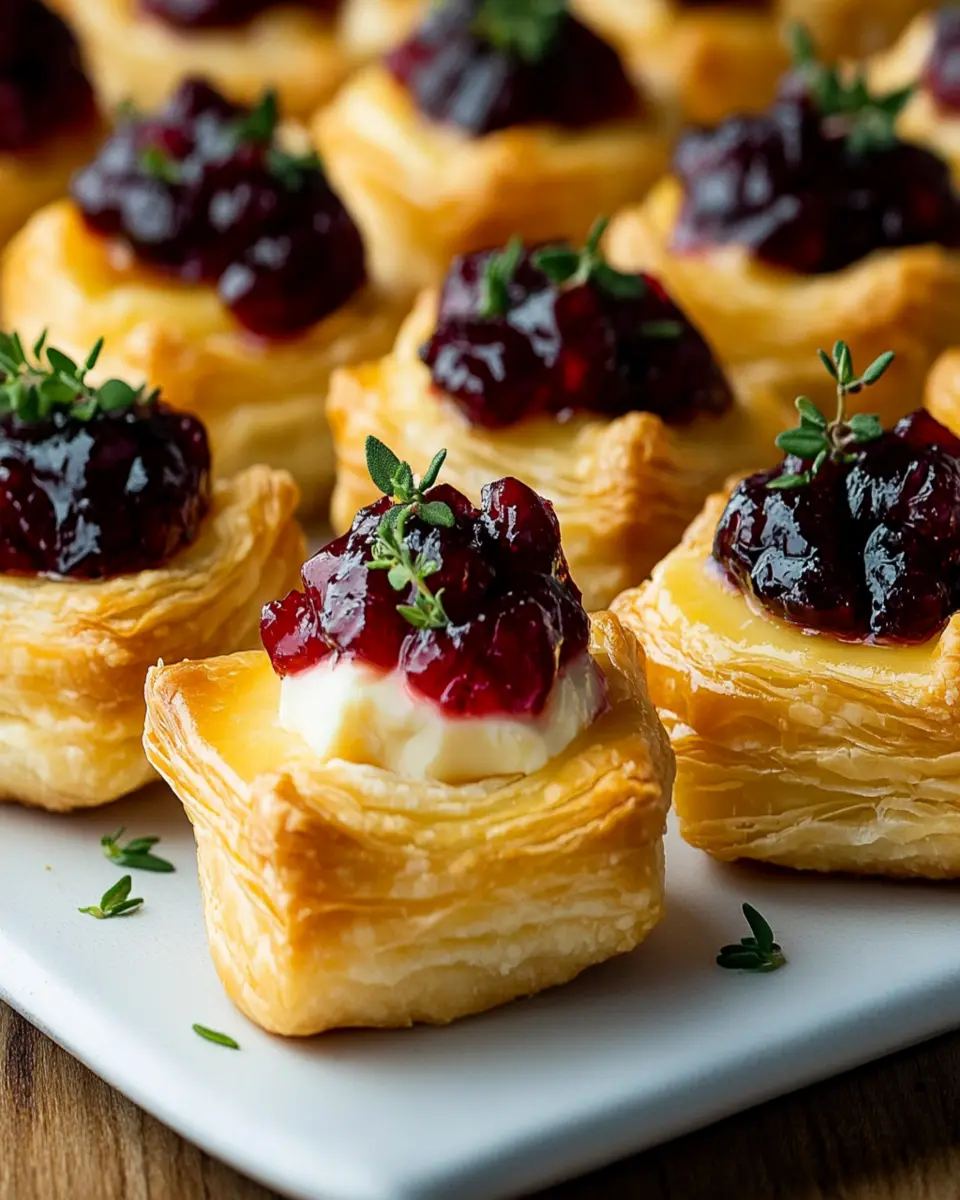 Cranberry Brie Bites First Image First Image