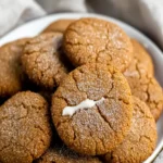 Gingersnap Cookies First Image First Image