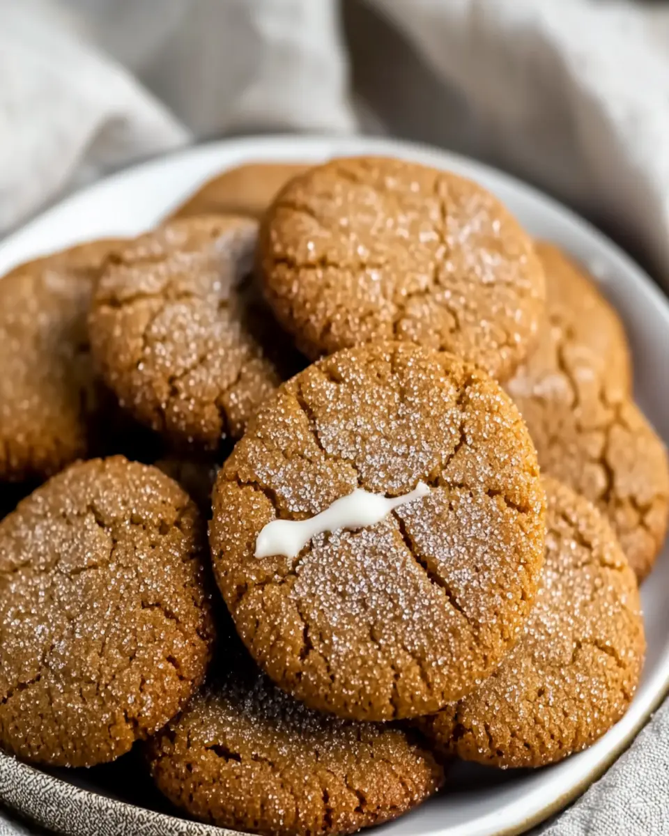 Gingersnap Cookies First Image First Image
