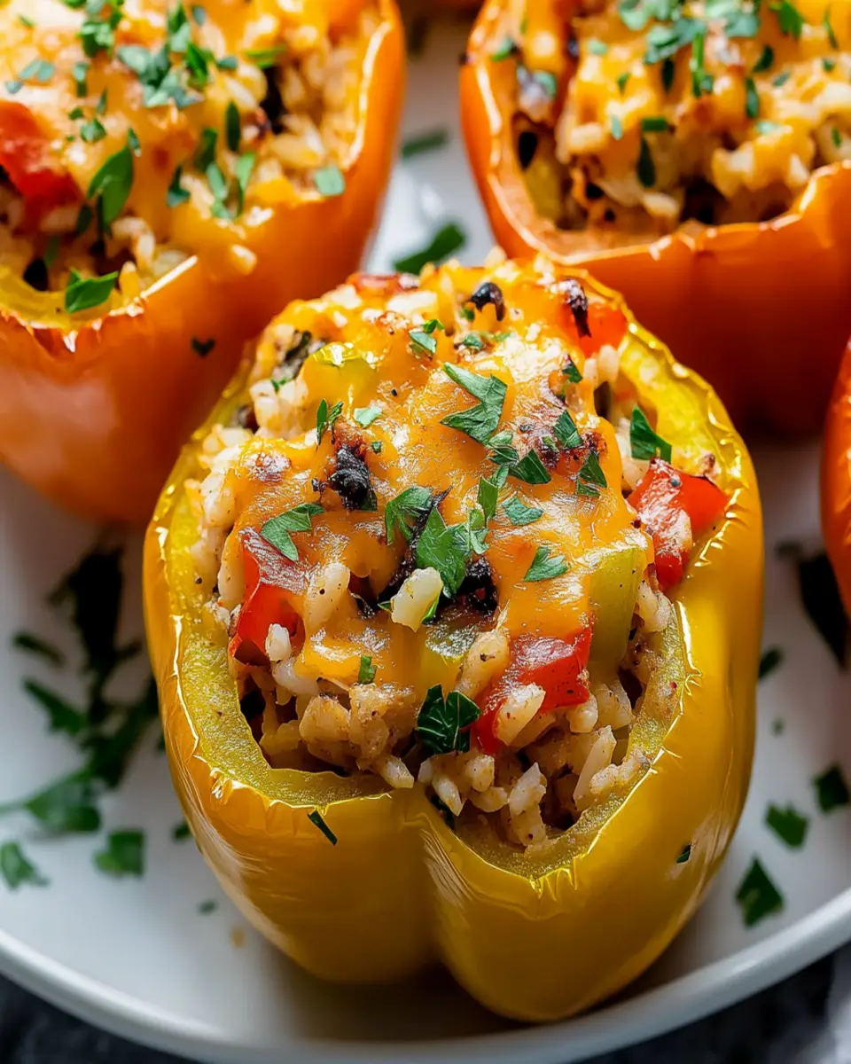 Chicken Stuffed Peppers First Image First Image