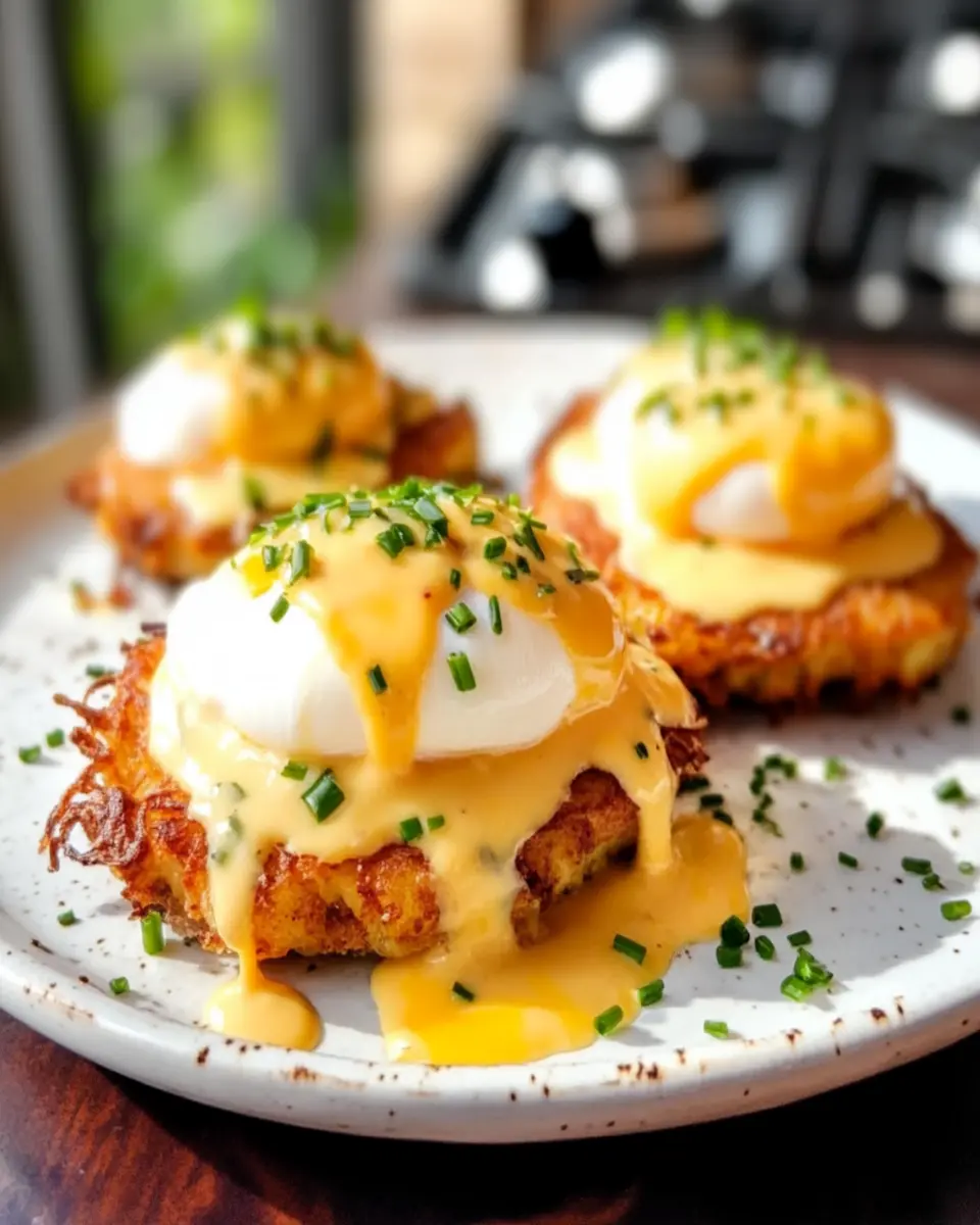 Mouthwatering Latke Eggs Benedict First Image First Image