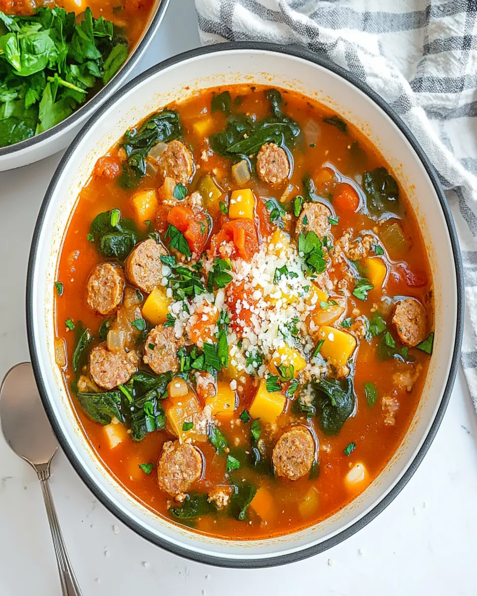Italian Sausage Soup First Image First Image