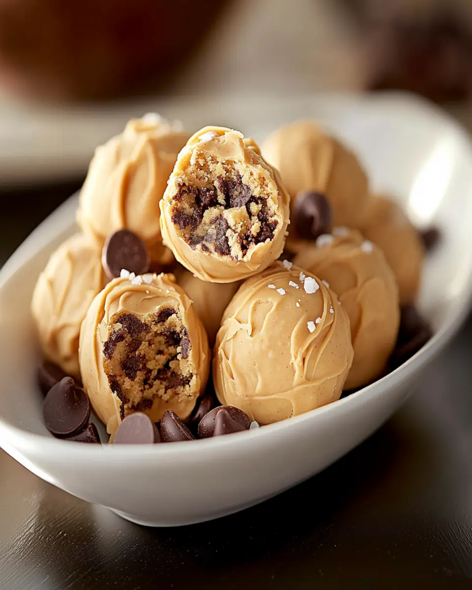 Peanut Butter Cookie Dough Bites First Image First Image