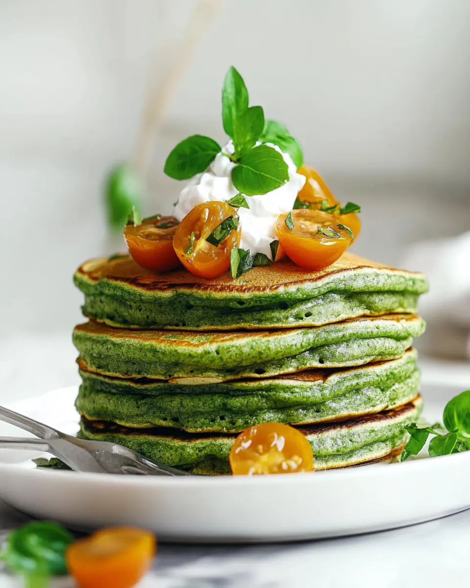 Easy Spinach Pancakes First Image First Image