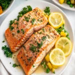 Lemon Garlic Salmon First Image First Image