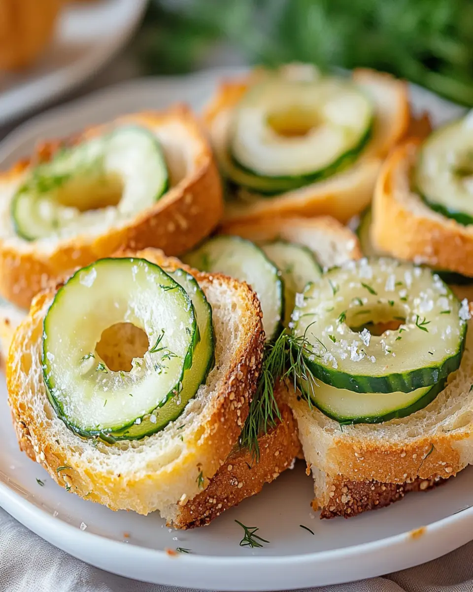Classic Cucumber Sandwiches First Image First Image