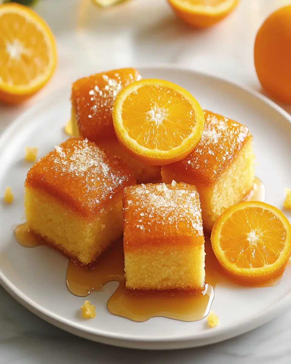 Orange Ginger Honey Cakes First Image First Image