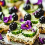 Keto Cucumber Sandwiches First Image First Image