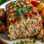 Delightful Garlic Parmesan Chicken Meatloaf Recipe First Image First Image