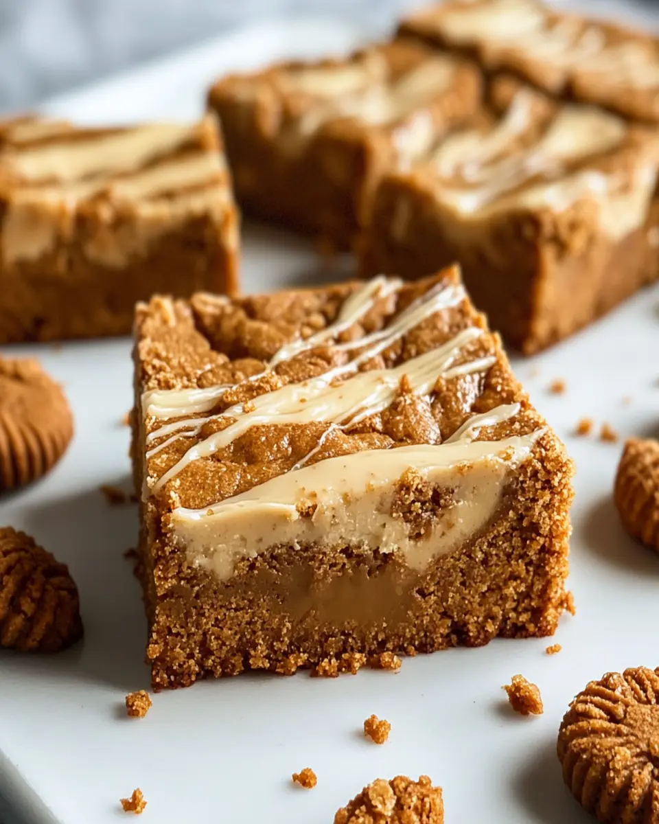 Biscoff Blondies First Image First Image