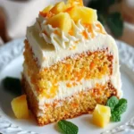 Hawaiian Pineapple Carrot Cream Cake First Image First Image