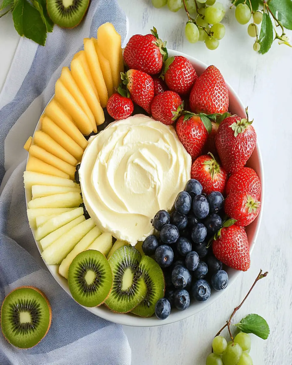 Cream Cheese Fruit Dip First Image First Image