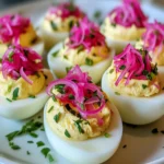 Pickled Onion Deviled Eggs First Image First Image