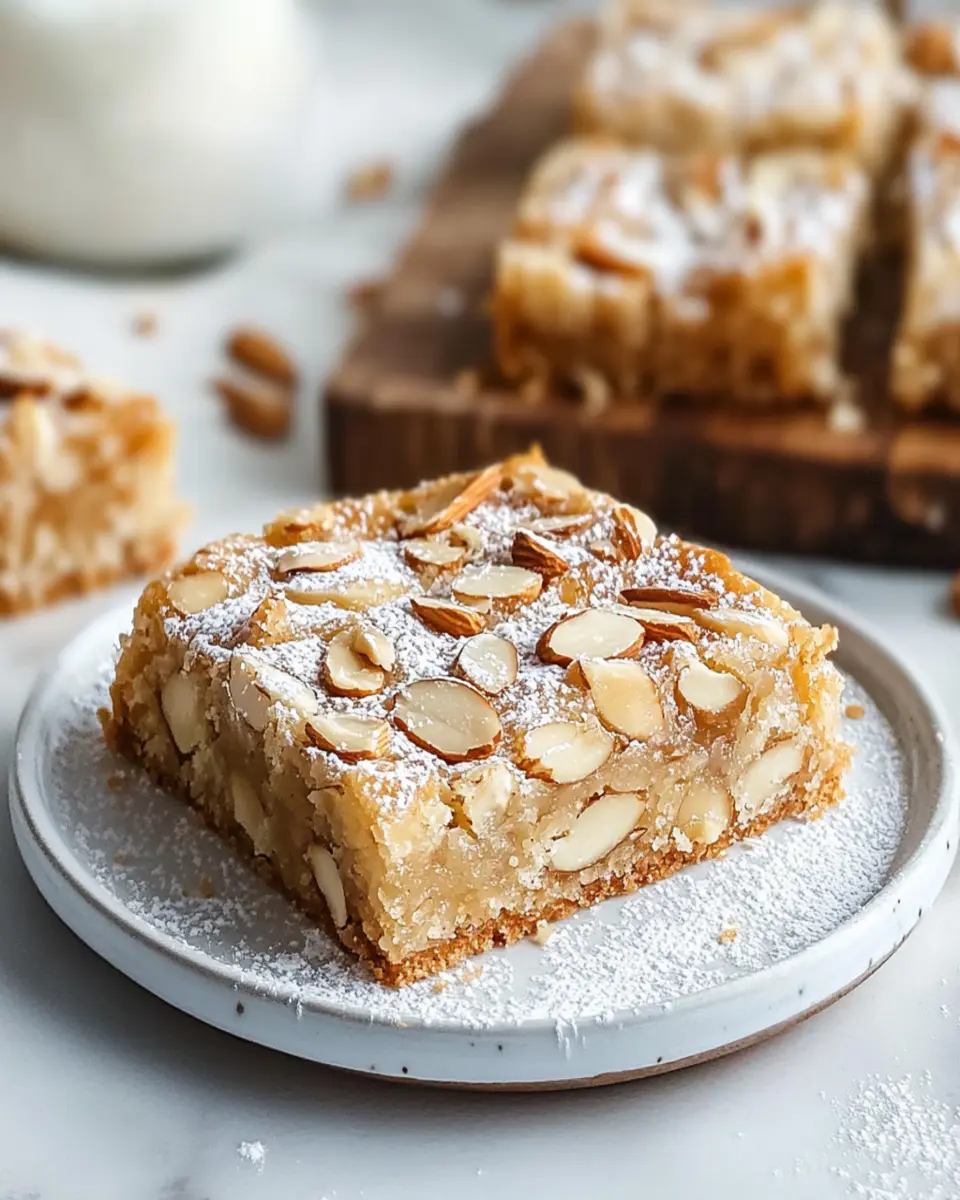 Almond Croissant Cookie Bars First Image First Image
