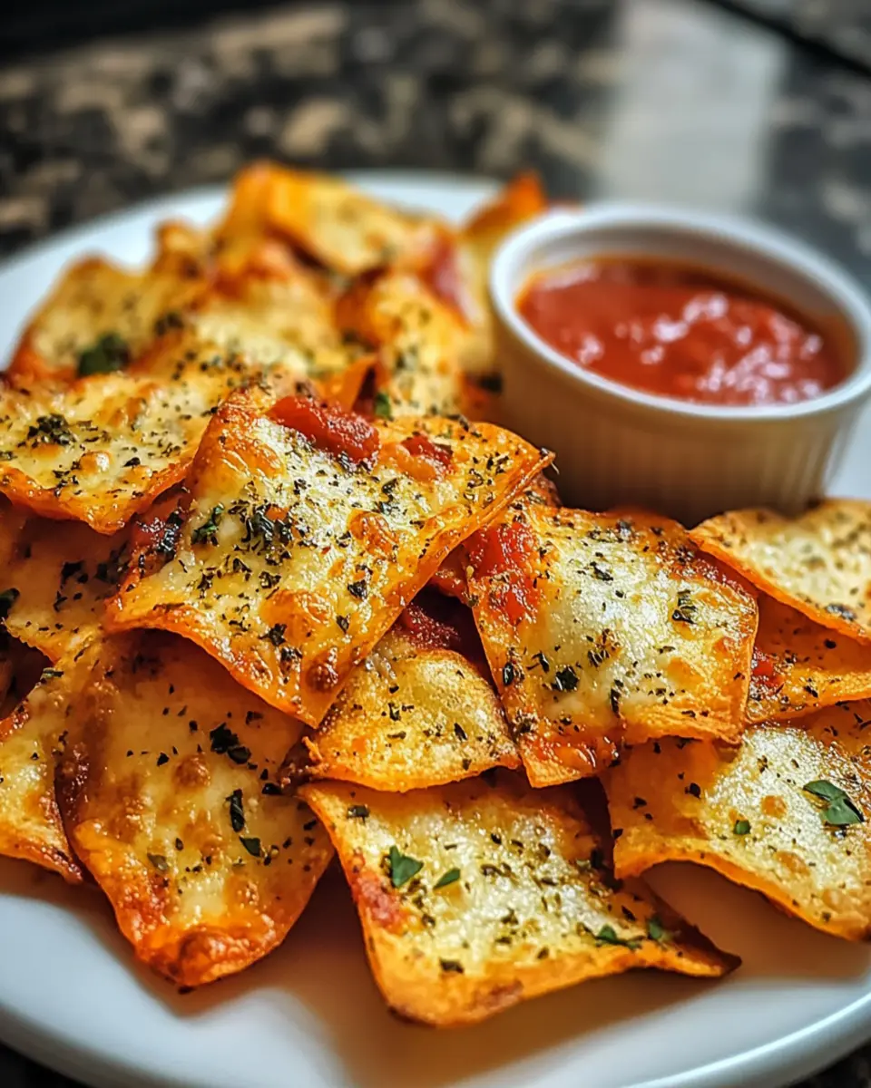Crispy Pizza Chips First Image First Image