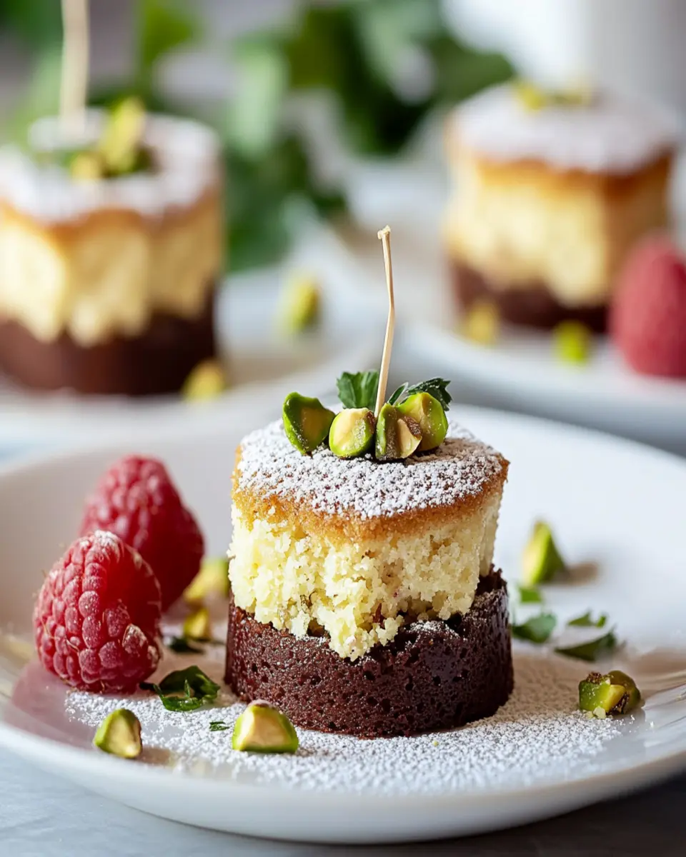 Keto Pistachio Chocolate Lava Cakes First Image First Image