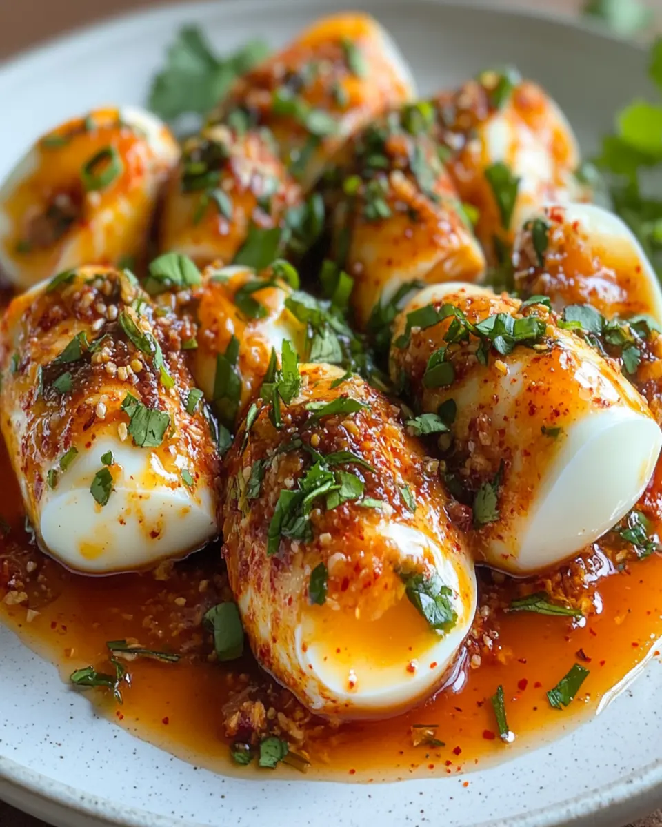 Gochujang Eggs First Image First Image