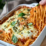 Creamy Italian-Style Baked Spaghetti (Better Than Baked Ziti) First Image First Image