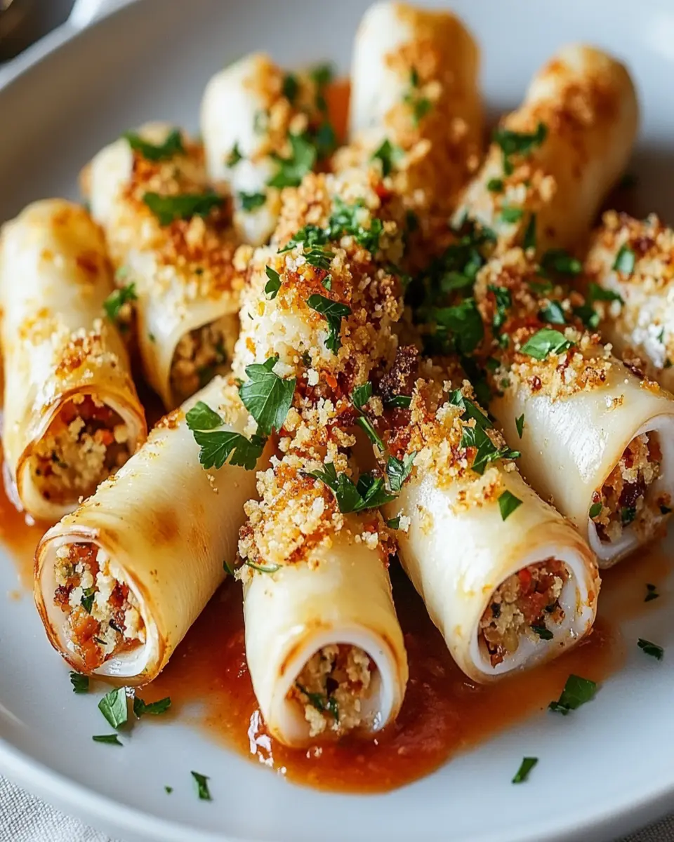 Italian Stuffed Calamari First Image First Image