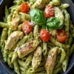 Creamy Chicken Pesto Pasta Recipe-Easy & Delicious First Image First Image