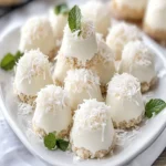 No-bake Coconut Cheesecake Bites First Image First Image