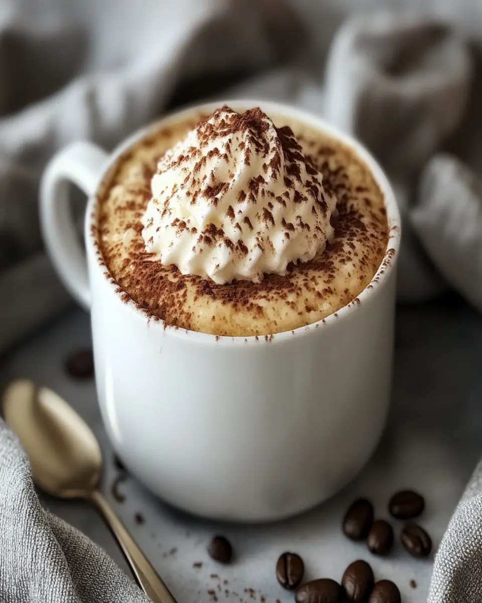 Keto Espresso Mug Cake First Image First Image