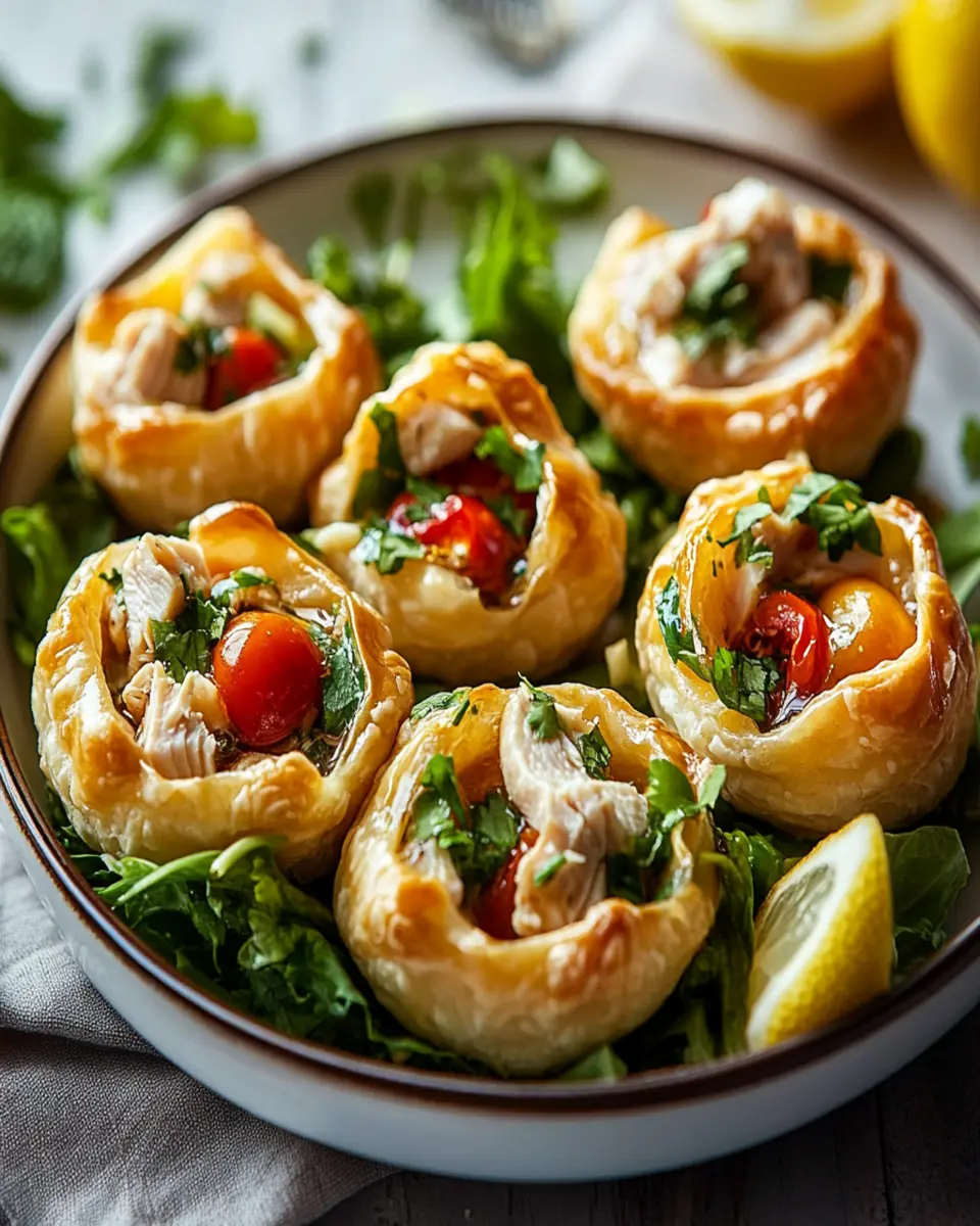 Healthy Chicken Salad Puffs First Image First Image