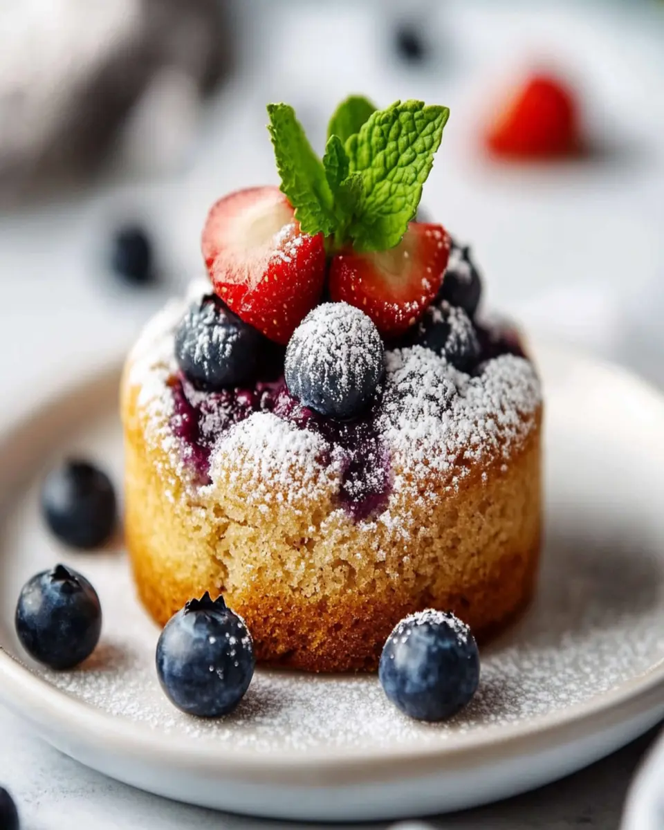 Keto Blueberry Muffin Mug Cake First Image First Image