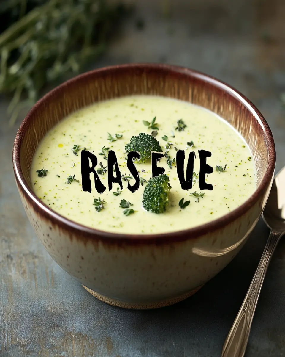 Creamy Crockpot Broccoli Cheese Soup Recipe First Image First Image