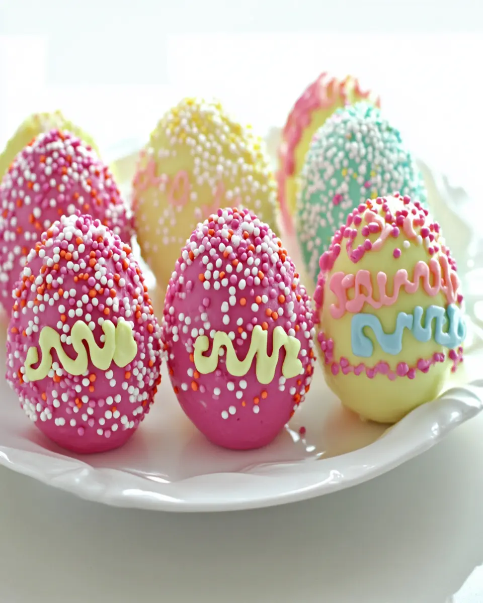 Rice Krispie Easter Eggs First Image First Image
