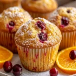 Orange Cranberry Muffins First Image First Image