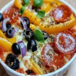 Low Carb Crustless Pizza Bowl First Image First Image
