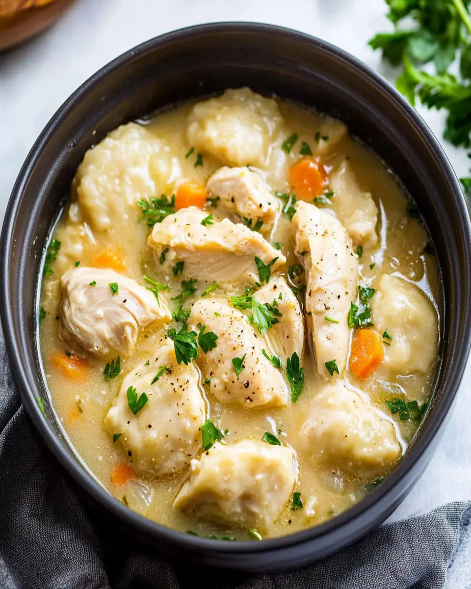 Instant Pot Chicken and Dumplings First Image First Image