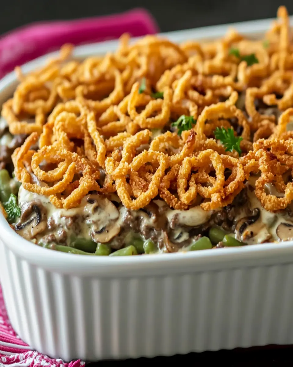 Hamburger Green Bean Casserole First Image First Image