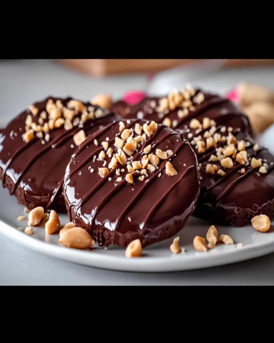 No-Bake Chocolate Peanut Butter Cookies First Image First Image