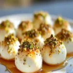 Ricotta Pistachio Honey Bites First Image First Image